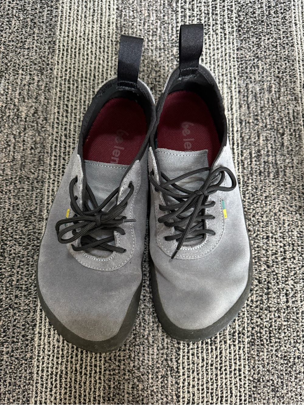 Be Lenka Trailwalker Barefoot Outdoor Shoes - Grey Suede (Made in Czechia) - Picture 2 of 6